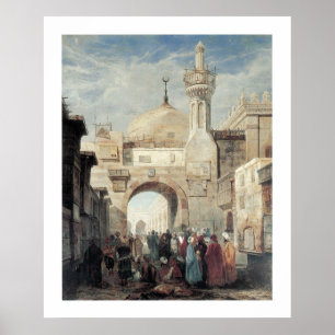 Mosque of Al Azhar in Cairo Poster
