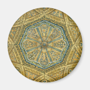 Mosque of Cordoba Spain. Mihrab cupola Magnet