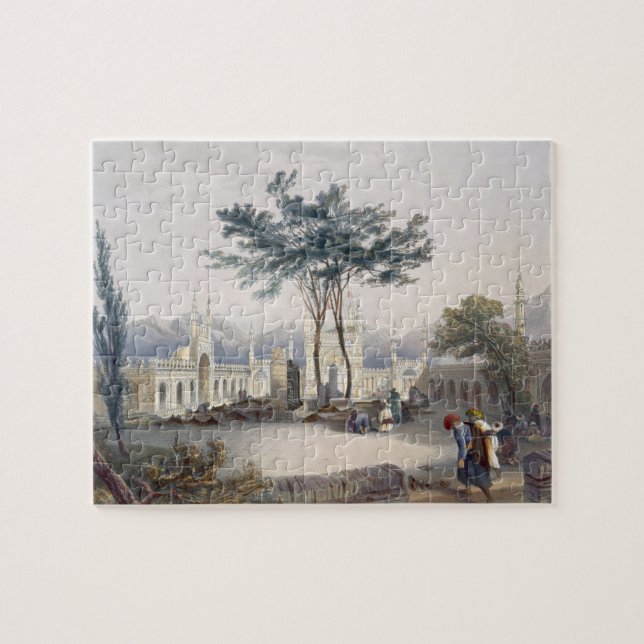 Mosque of Goolaum Hoossein Huzrut-Jee, the Great P Jigsaw Puzzle (Horizontal)