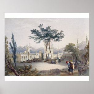 Mosque of Goolaum Hoossein Huzrut-Jee, the Great P Poster