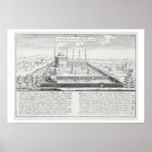 Mosque of Medina, from 'Entwurf einer historischen Poster