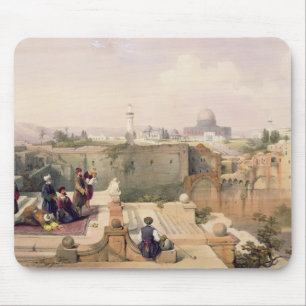 Mosque of Omar showing the Site of the Temple Mouse Pad