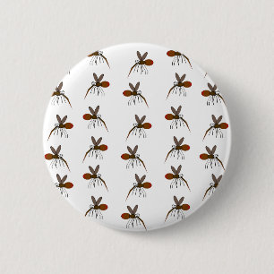Mosquito 2 Inch Round Button