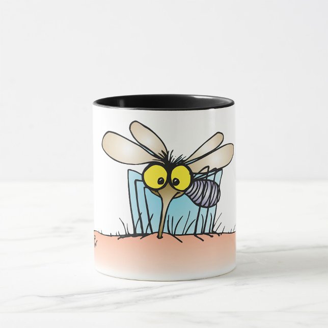 Mosquito Biting An Arm Mug (Creator Uploaded)
