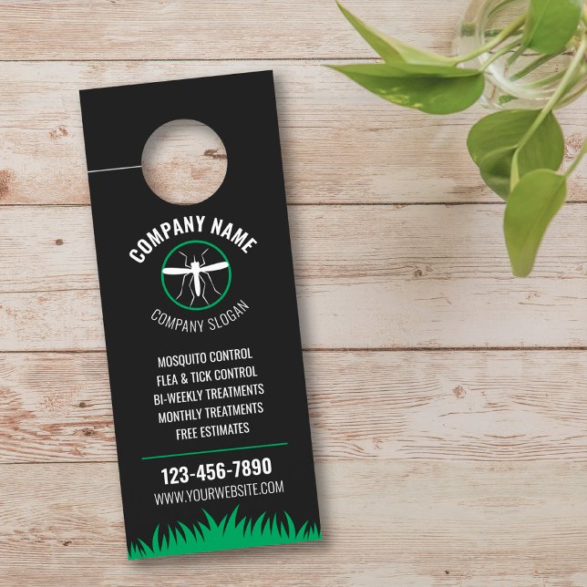 Mosquito Control Door Hanger Pest Control (Creator Uploaded)