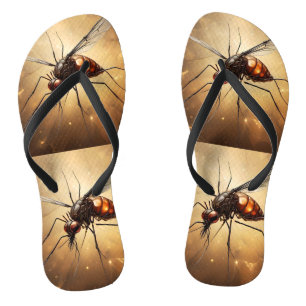 Mosquito Fractal Art,  Flip Flops
