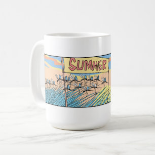 Mosquito Humour Cartoon Coffee Mug