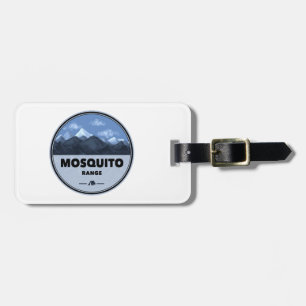Mosquito Range Colorado Camping Luggage Tag