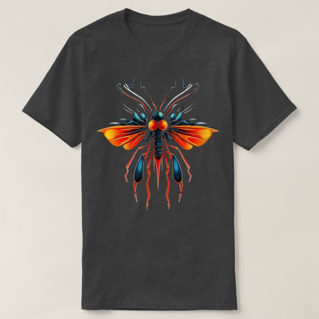 Mosquito Smiling T-Shirt (Design Front)