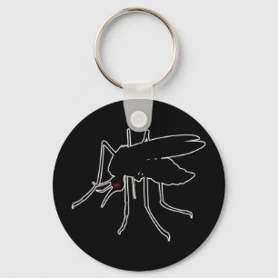 Mosquitos Mosquito Marvae – Entomology Geek Keychain