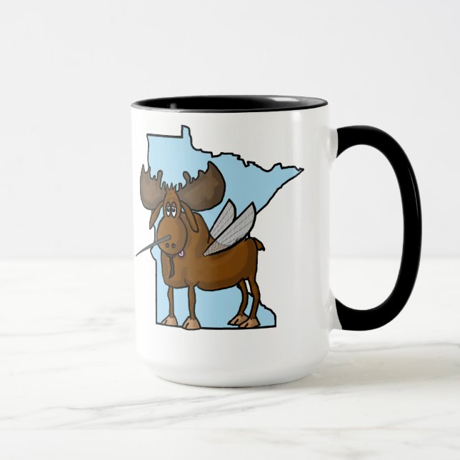 Mosquitte du Minnesota Moose Mug (Droite)