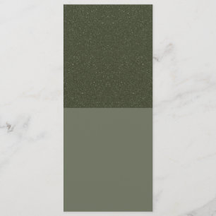 Moss Glitter Block Flat Program – Customizable