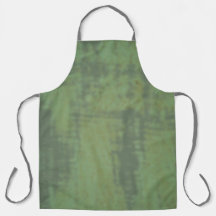 Moss Green Abstract Unisex Apron by Detailsavvy