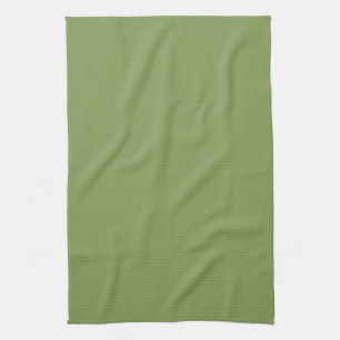 Moss Green Accent Background Colour Customize this Kitchen Towel