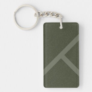 Moss Green Acrylic Keychain Duo Look – Customize