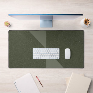 Moss Green Angled Panel Desk Mat – Customizable
