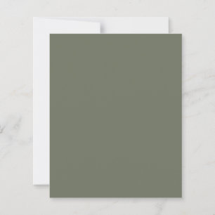 Moss Green Custom Paper Sheet