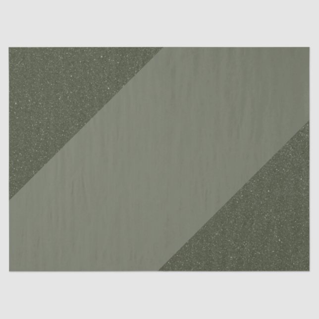 Moss Green Custom Tissue Paper (Front)