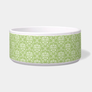 Moss Green Damask