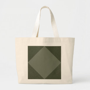 Moss Green Diamond Accent - Tote Bag