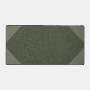 Moss Green Diamond Centre Desk Mat – Customizable