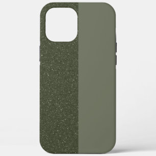 Moss Green Duo-Texture iPhone 12 Pro Max Case
