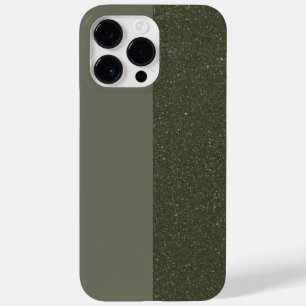 Moss Green Duo Texture iPhone 14 Pro Max Case