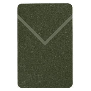Moss Green Envelope-Style Magnet – Customizable