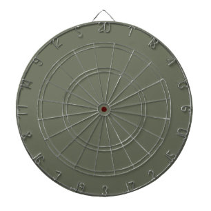 Moss Green Modern Dartboard Design – Customizable