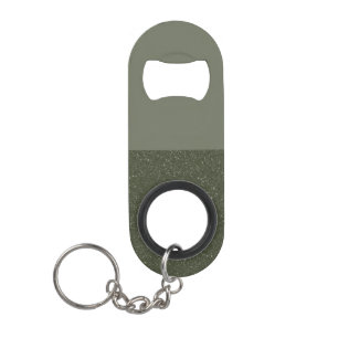 Moss Green Modern Split Bottle Opener – Customize Keychain Bottle Opener