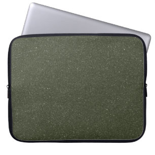 Moss Green Noise Texture Laptop Sleeve – Customize