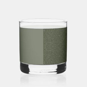 Moss Green Right-Split Shot Glass – Customizable