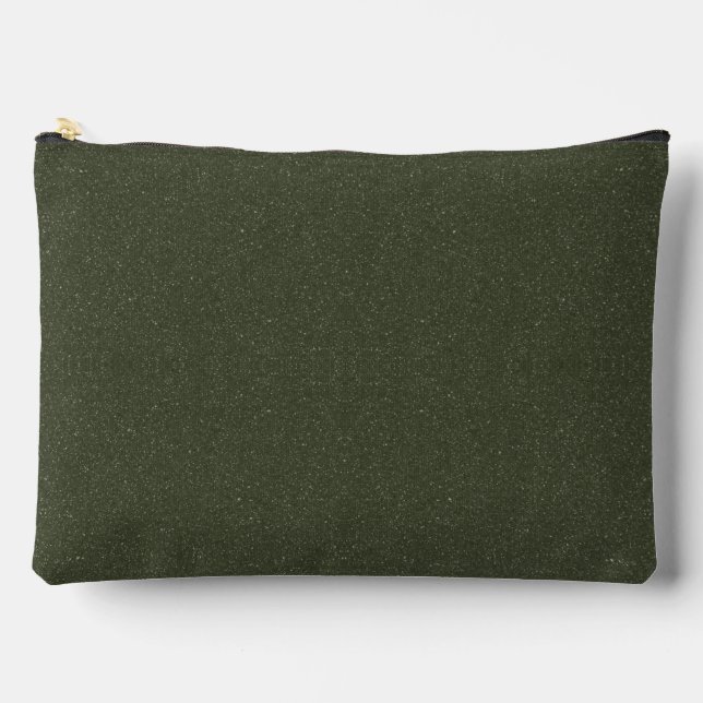 Moss Green Speckled Print Cut Sew Bag – Customize (Front)