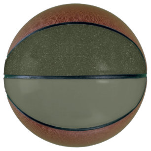 Moss Green Split Basketball – Customizable
