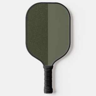 Moss Green Split Pickleball Paddle – Customizable