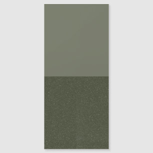 Moss Green Split-Texture Magnetic Card – Customize