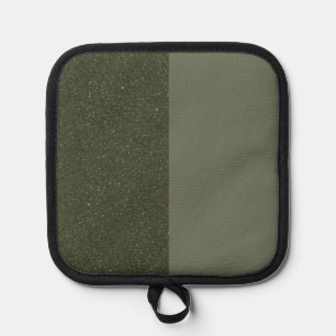 Moss Green Split Texture Pot Holder – Customizable