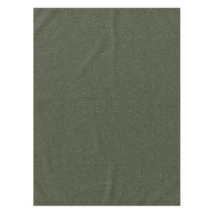 Moss Green Tablecloth with Subtle Noise Texture