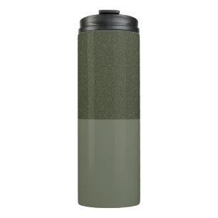 Moss Green Textured Split Tumbler – Customizable