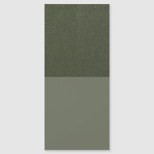 Moss Green Two-Tone Magnetic Card – Customizable