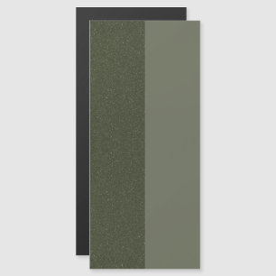 Moss Green Two-Tone Magnetic Card – Customizable