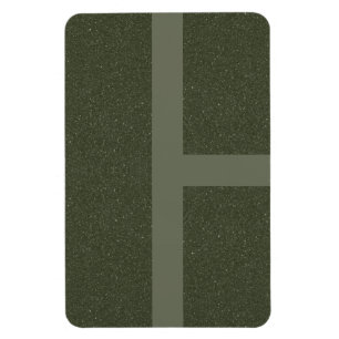Moss Grid Pattern Custom Magnet – Customizable