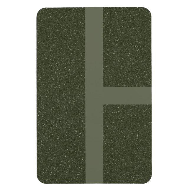 Moss Grid Pattern Custom Magnet – Customizable (Vertical)