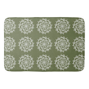Moss Mandala Bath Mat