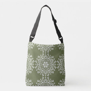 Moss Mandala Crossbody Bag
