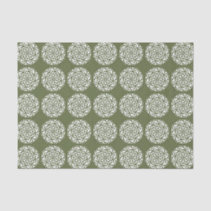 Moss Mandala Tissue Paper