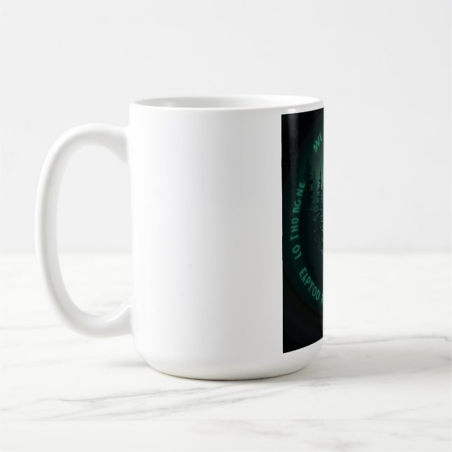 Moss & Mayhem Apothecary Coffee Mug (Left)