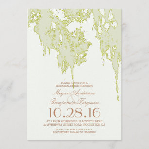 Moss Oaks rehearsal dinner Invitation