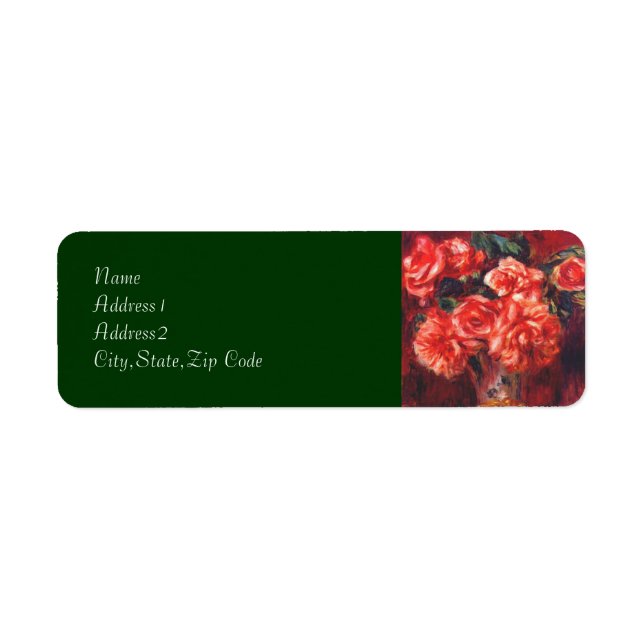 Moss Roses par Renoir (Devant)