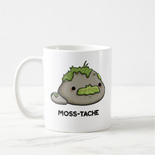 Moss-tache Funny Moustache Pun Coffee Mug